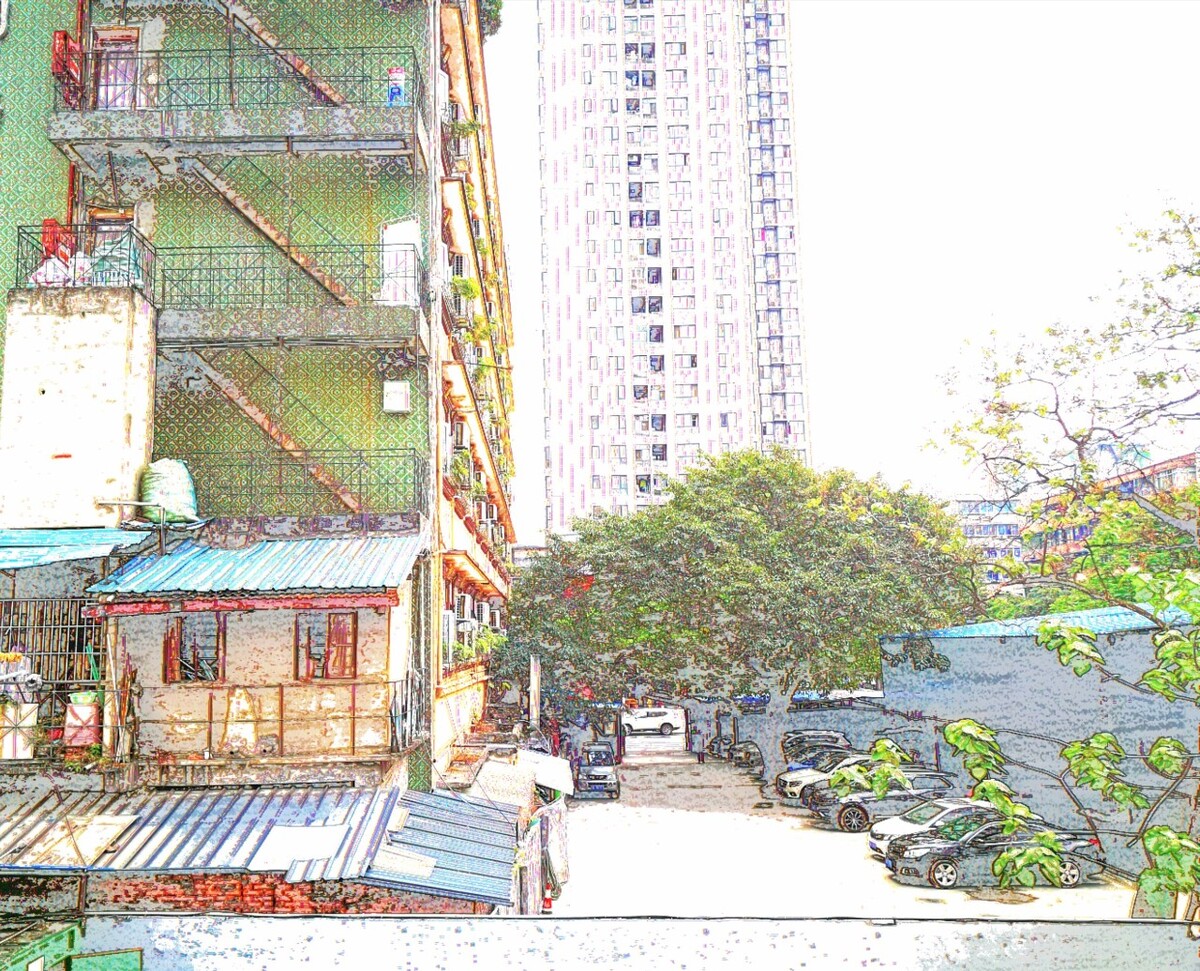 医院一角