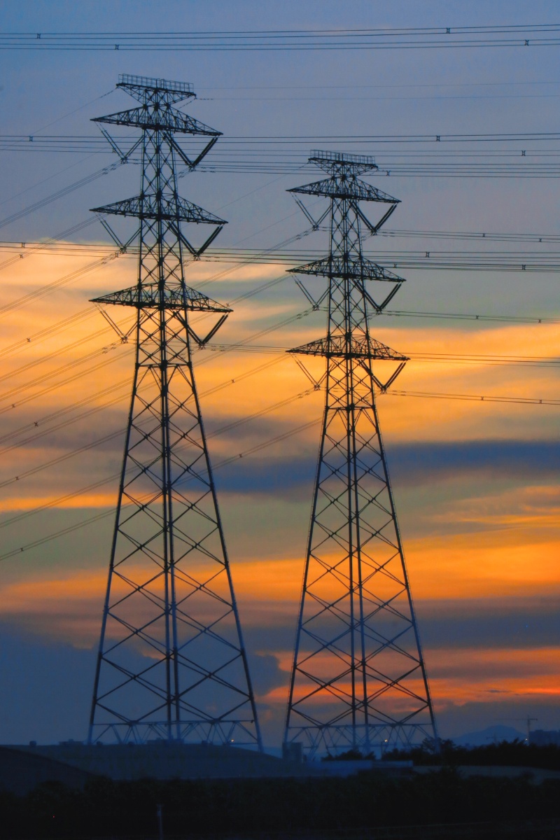 风景美如画电塔