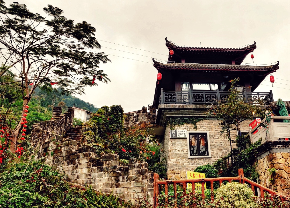 新兴天露山梅溪小镇