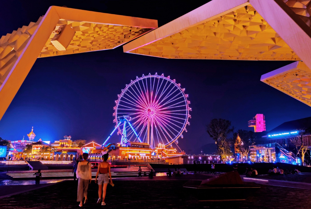 顺德华侨城欢乐海岸plus - 凤凰树开花