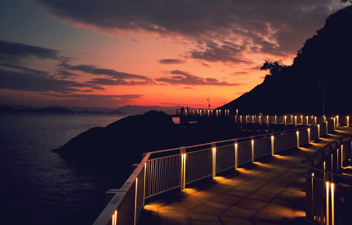 深圳大梅沙海滨栈道