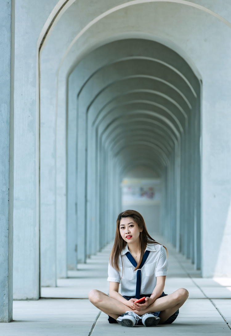 场景奥林匹克公园出镜浅笑心柔摄影韩易