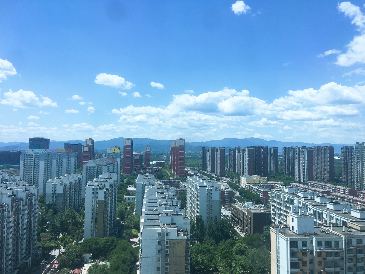 图虫员工办公室的窗外风景