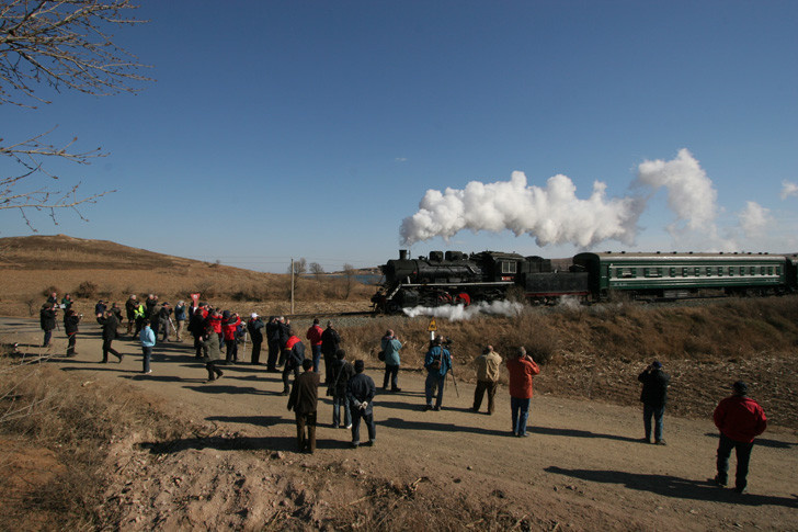 辽宁蒸汽机车铁岭至法库间