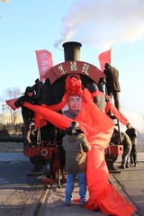 阜新朱德号蒸汽机车旅游专列000007