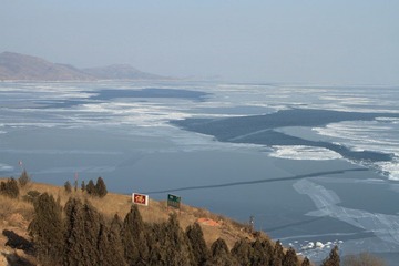 辽宁龙湾海滨-冰火两重天01