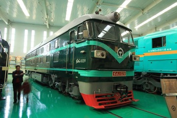 38-沈阳铁路机车陈列馆-东风B内燃