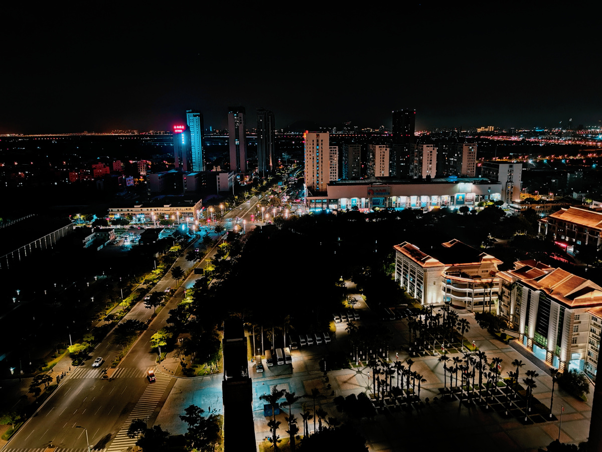 夜景翔安新城