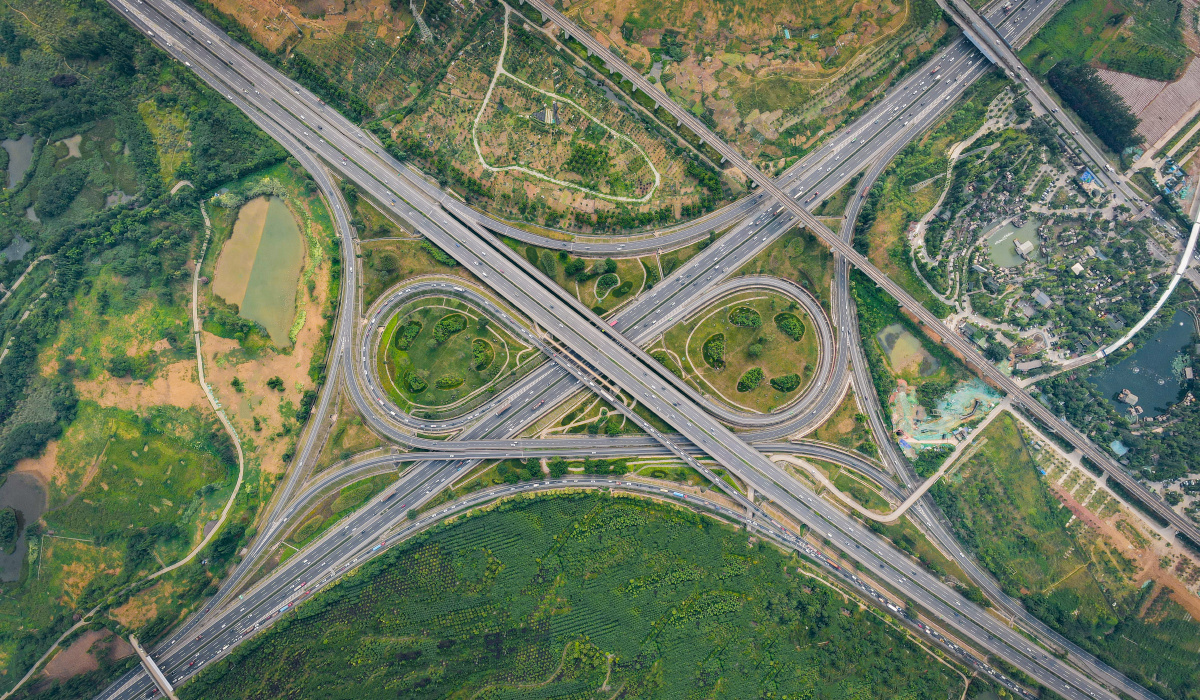 成都白鹤林立交