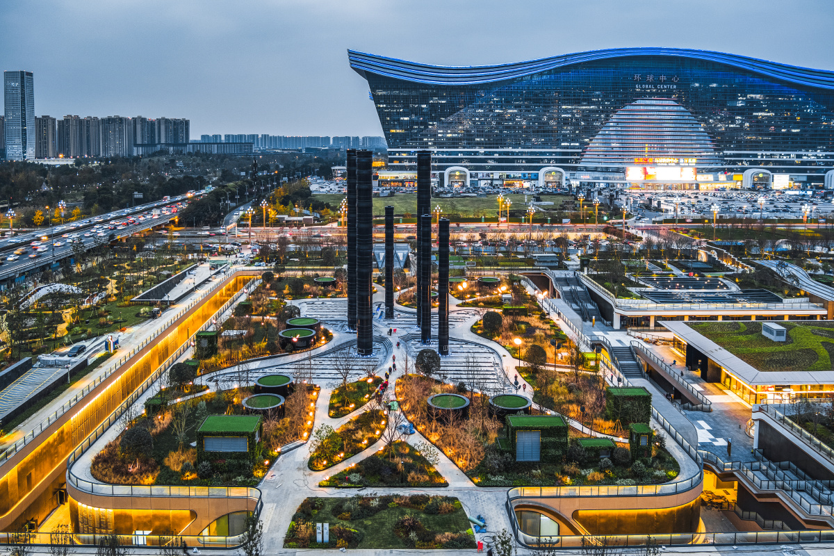 公园商业成都skp即将营业