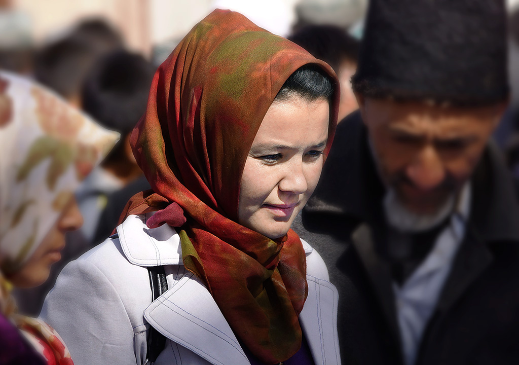 维吾尔族女性的头巾真漂亮31