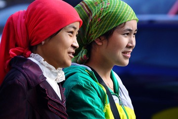 维吾尔族女性的头巾真漂亮22