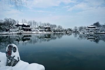 7瘦西湖雪景吴国华摄2_看图王