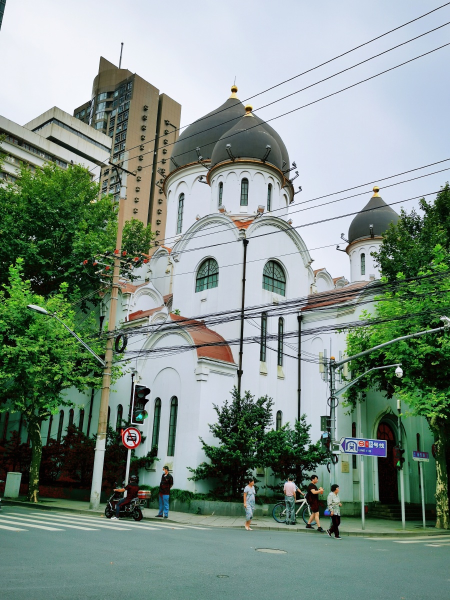 上海徐汇区新乐路圣母大堂,由上世纪初逃难到上海的白俄贵族们集资兴