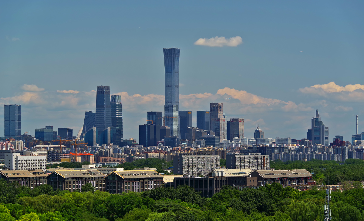 走进这座城市街拍之北京篇6晨曦中的中国尊