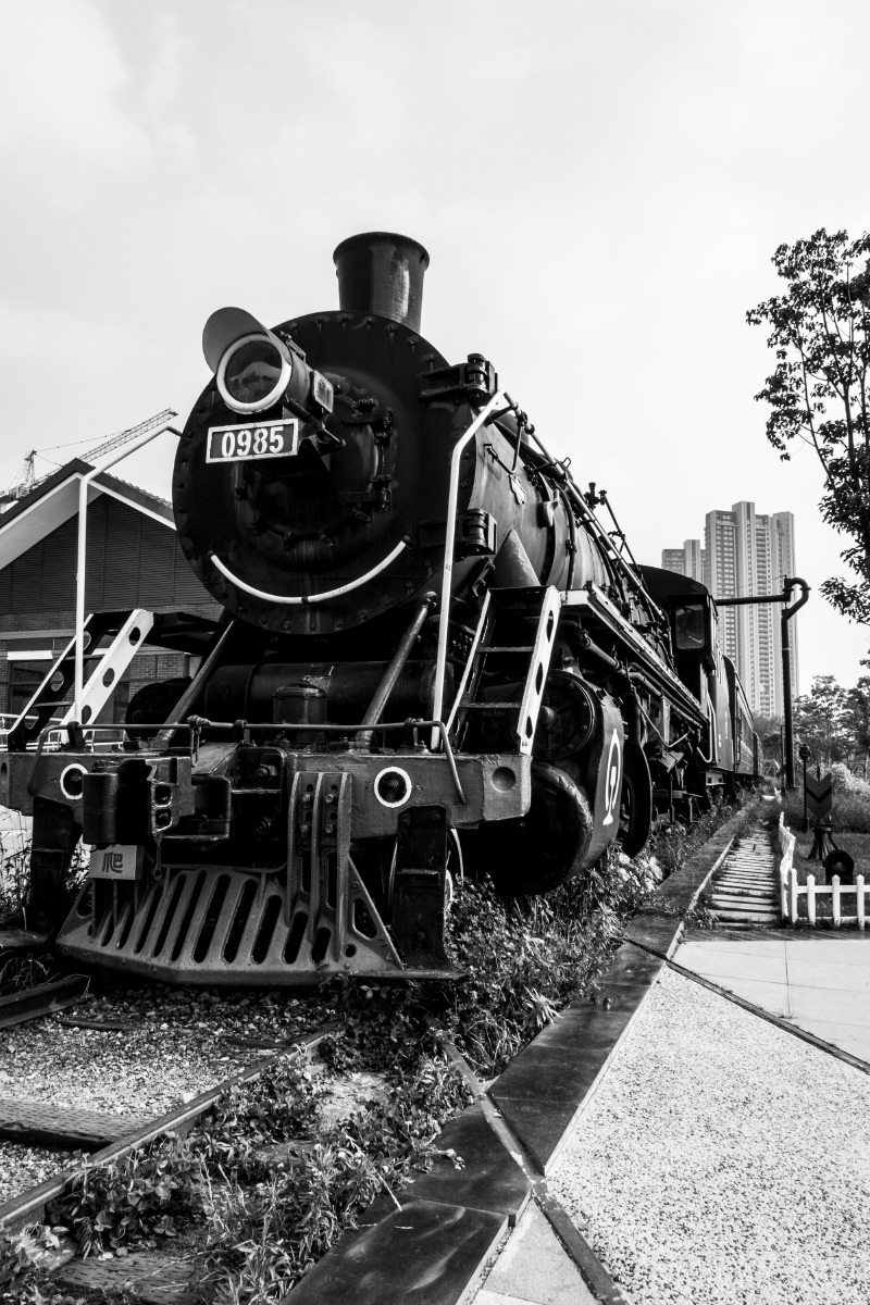 旧式火车头 - syuuseiko - 图虫网 - 优质摄影师交流社区