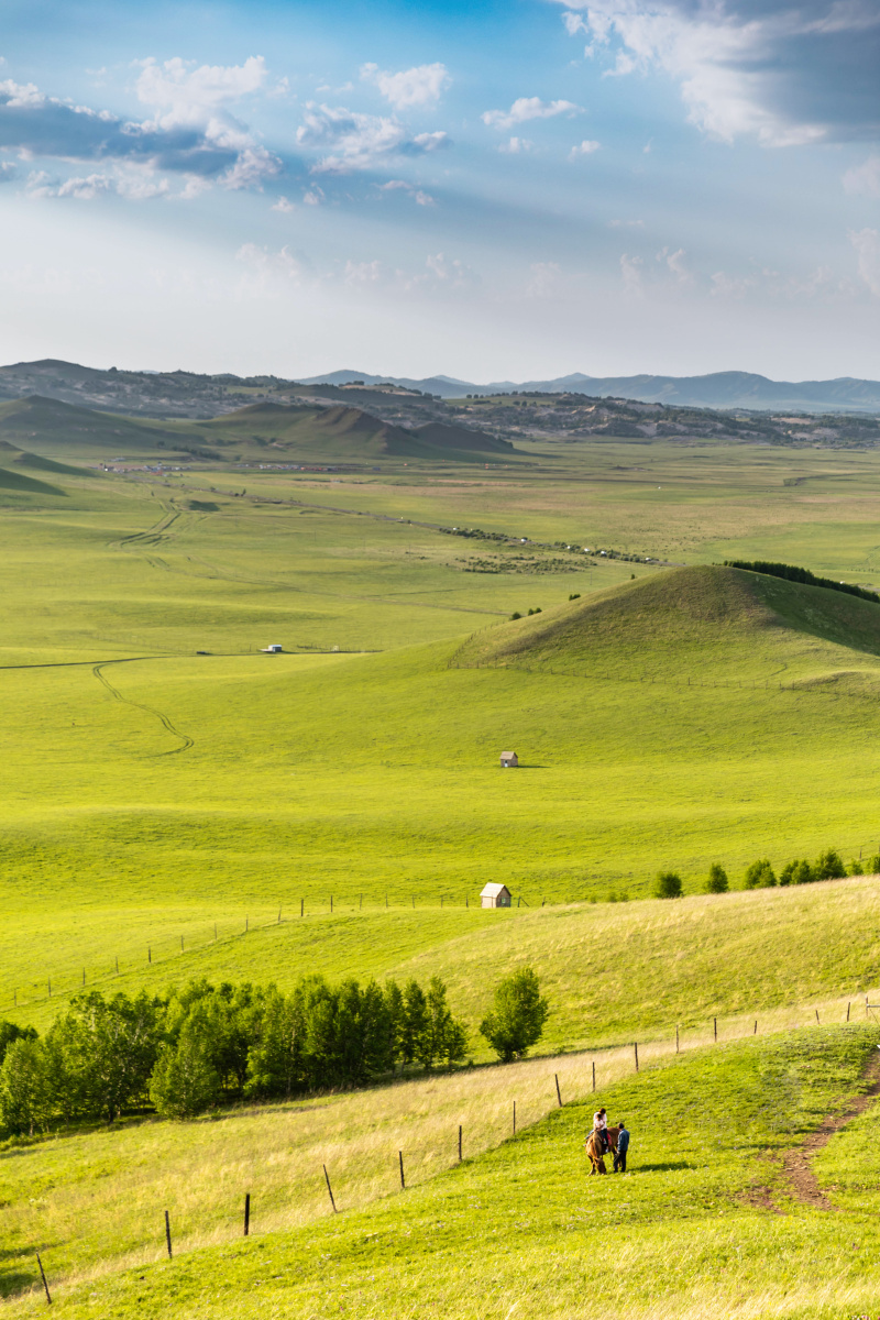 没有阳光和白云的草原是没有灵魂的等你身临其境的时候一定会被惊艳到