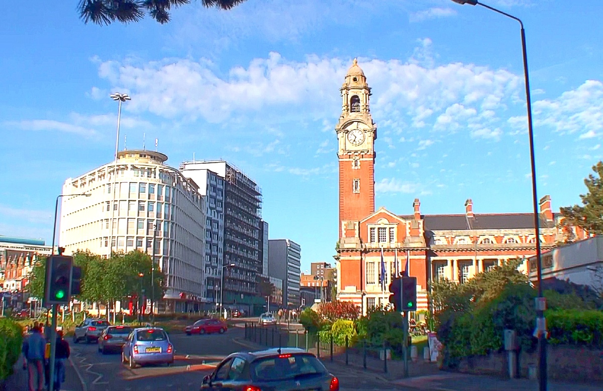 英国南部海滨城市伯恩茅斯