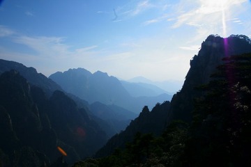 西海大峡谷 霞光