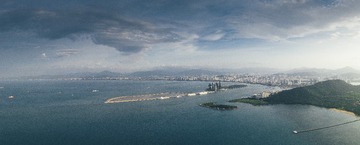 三亚湾全景