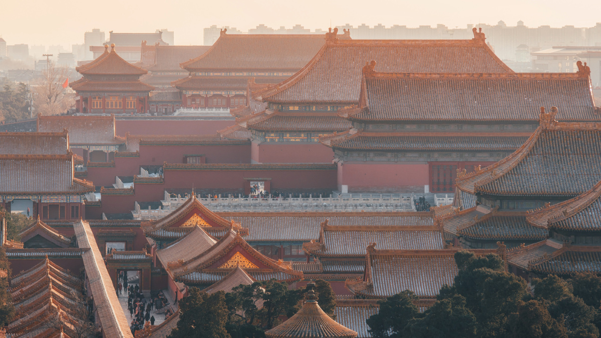 北京故宫古建筑群