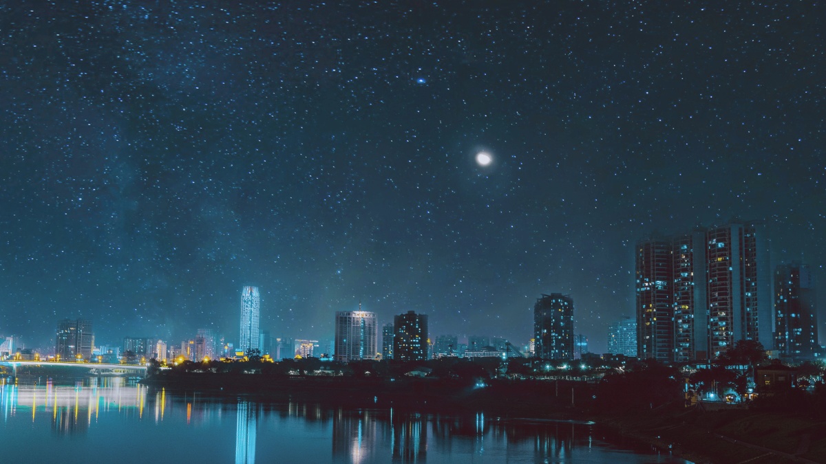 城市的星空