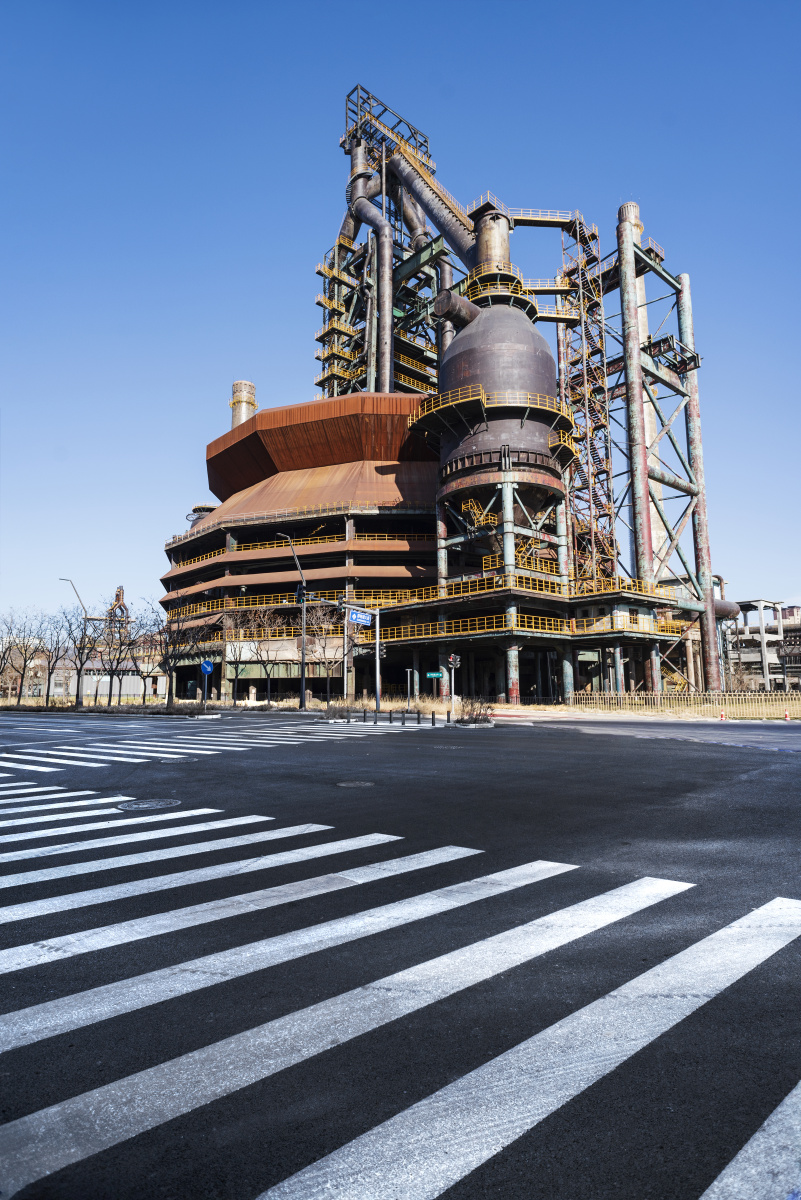 首钢工业园里的四高炉