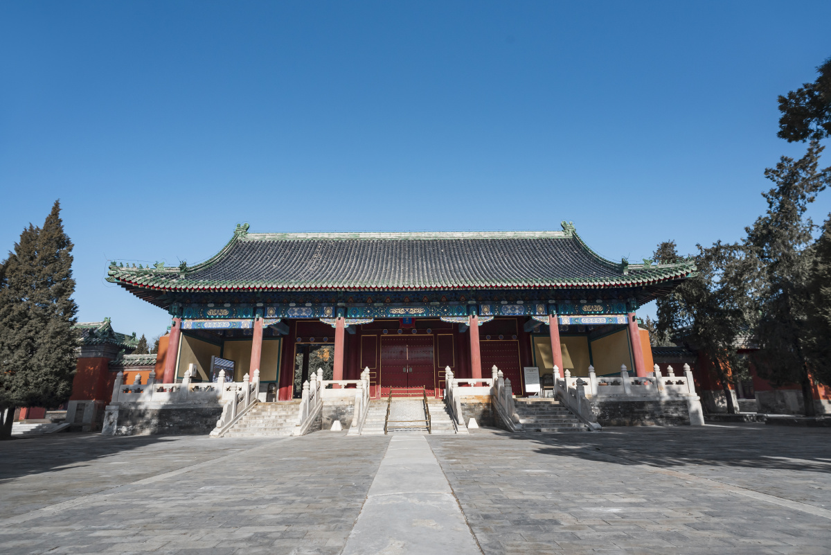 历代帝王庙内的景德门