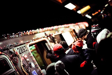 Getting on the last holiday train of CTA~~