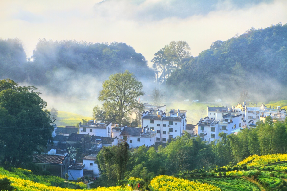 风景优美的婺源