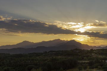 晚霞