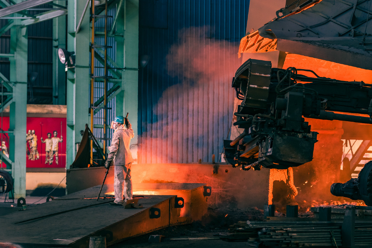 武钢第一炼钢厂