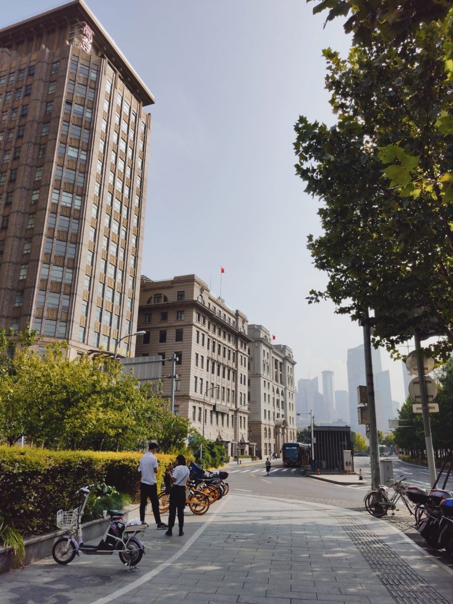 上海延安东路外滩