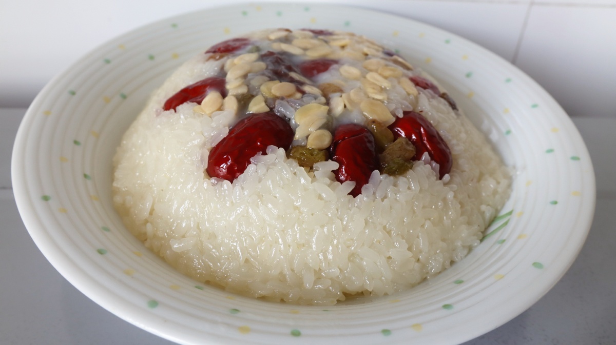 猪油豆沙八宝饭