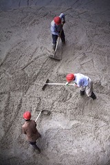 南站广场的建设者