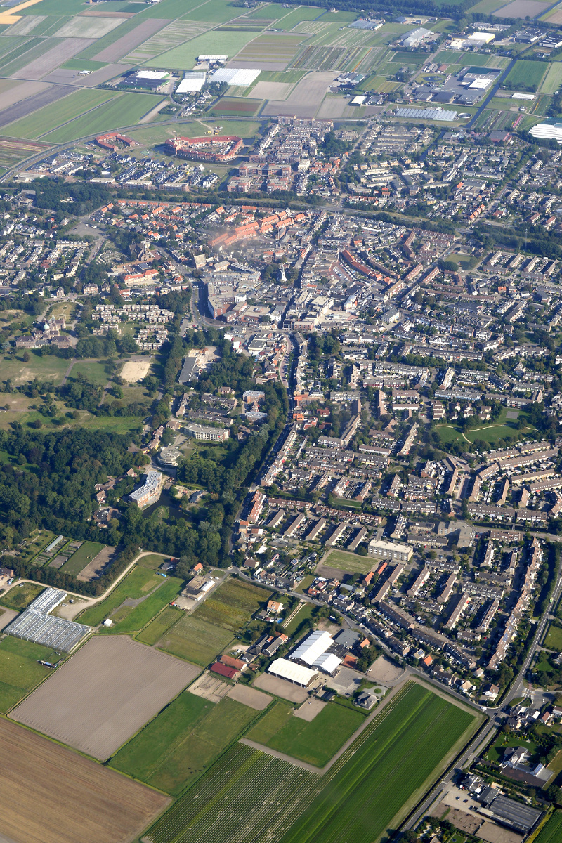 空中俯瞰大地的壮观