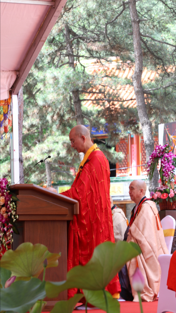 《演安投影》2018年5月22日北京八大处灵光寺浴佛节法会