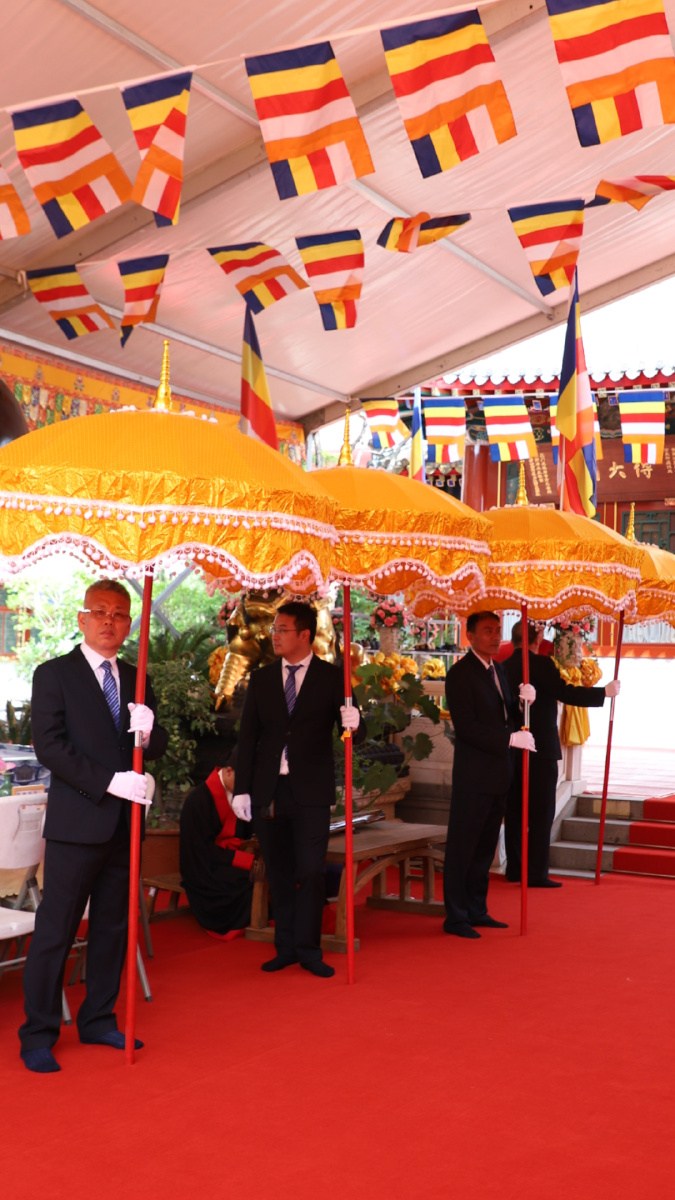 演安投影2018年5月22日北京八大处灵光寺浴佛节法会