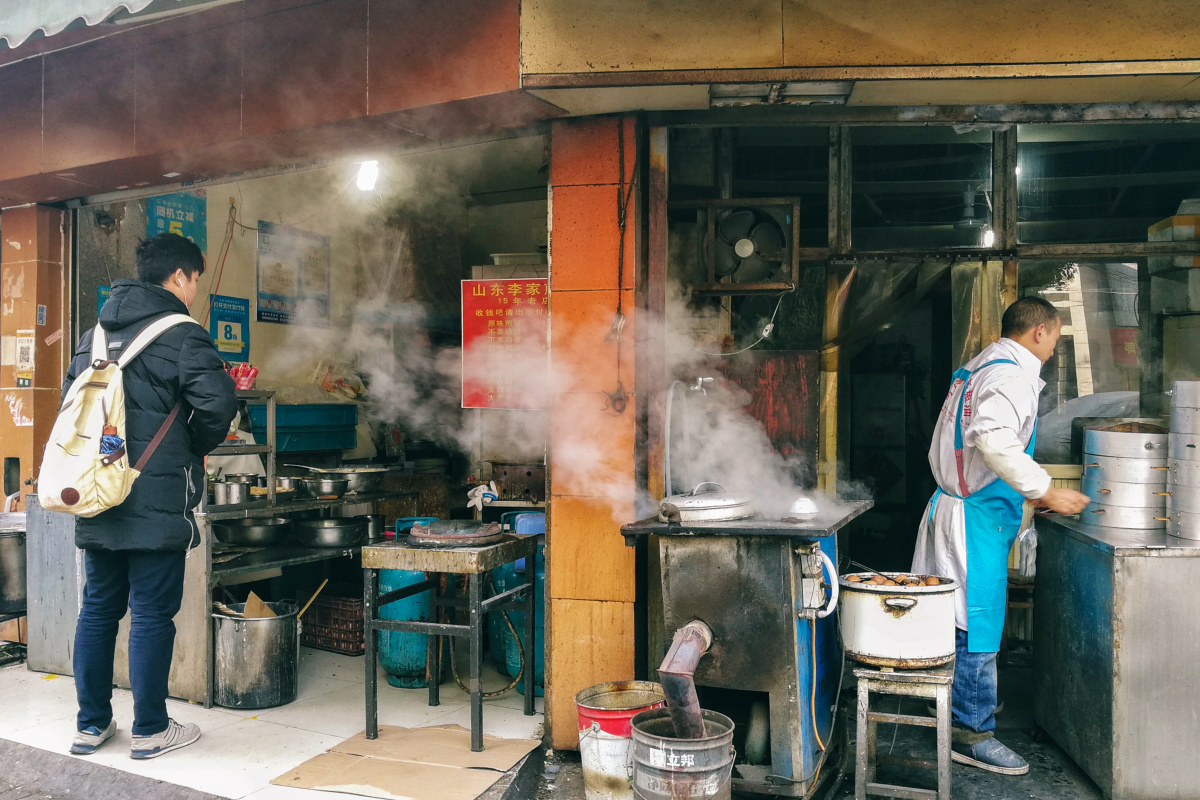 早餐店,城里的市井气