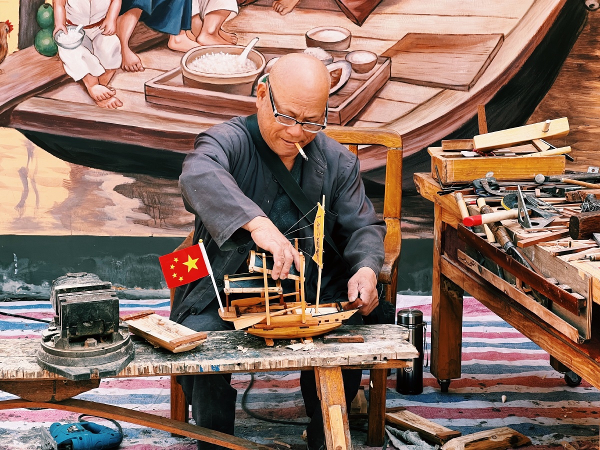 手艺人渔船非遗传承