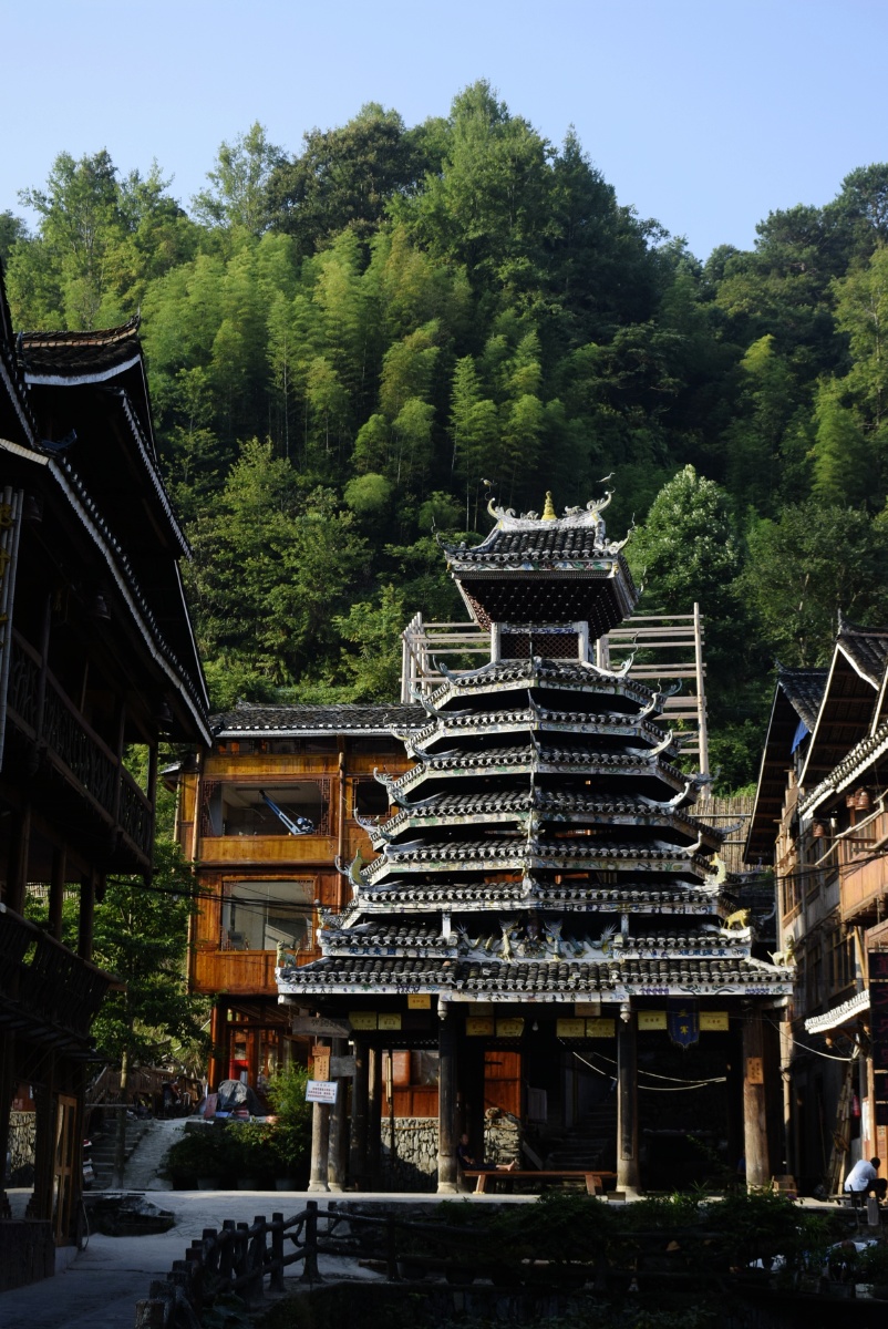 贵州省黔东南苗族侗族州黎平县肇兴侗寨