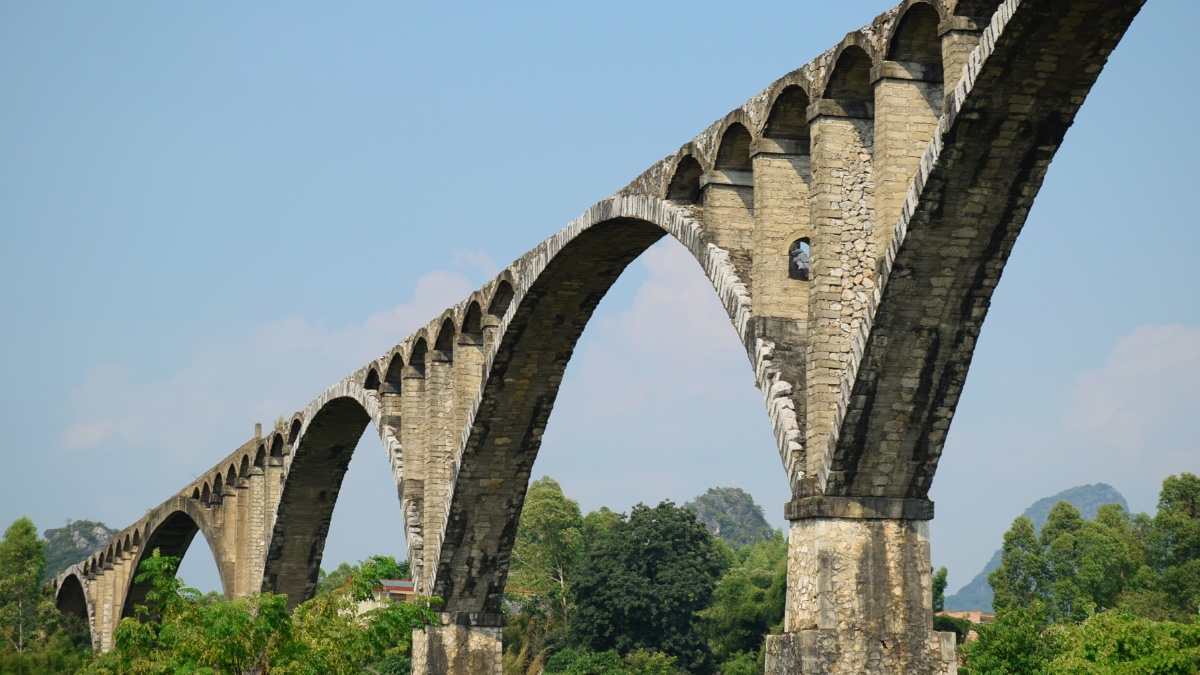 广西桂林平乐二塘引水渠