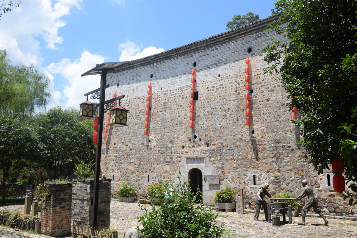 雅溪古村落雅溪围屋群江西全南
