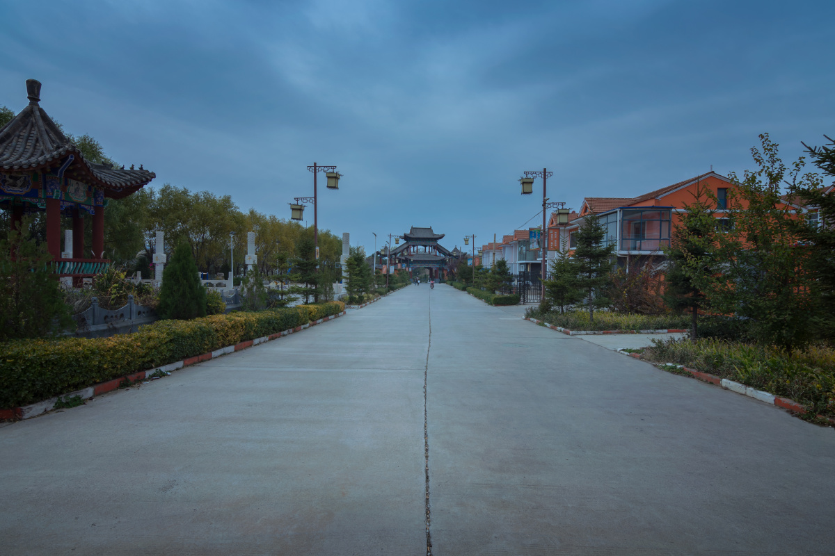 山西长治千年古镇大美西火