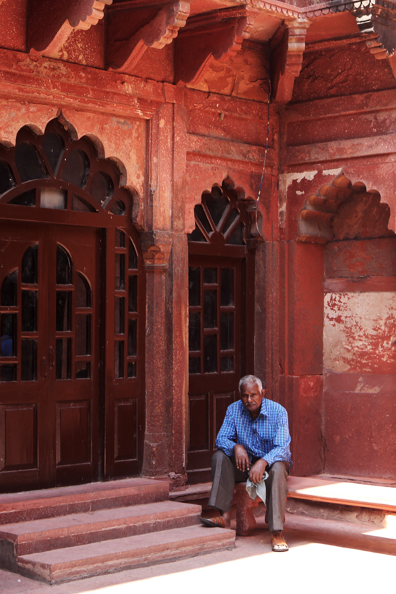 印度,坐着的人.