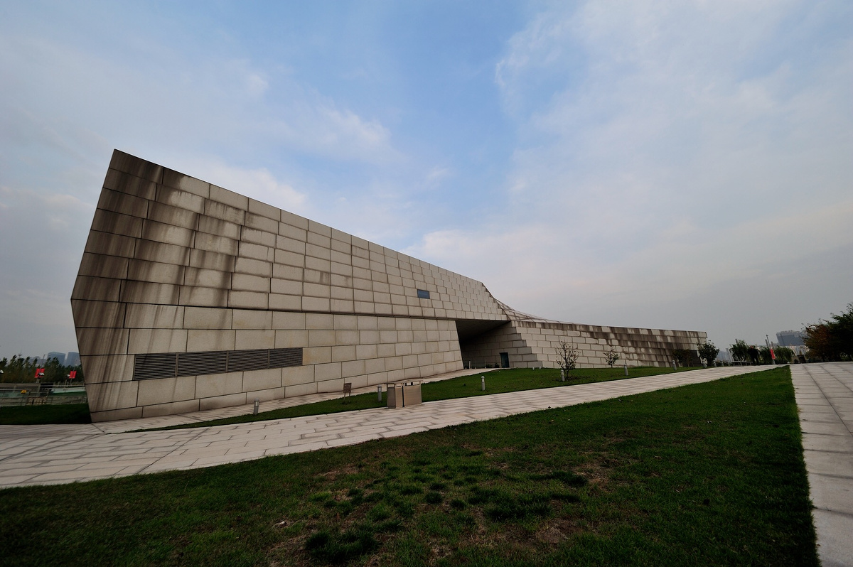 建筑抽离系列之二山西美术馆