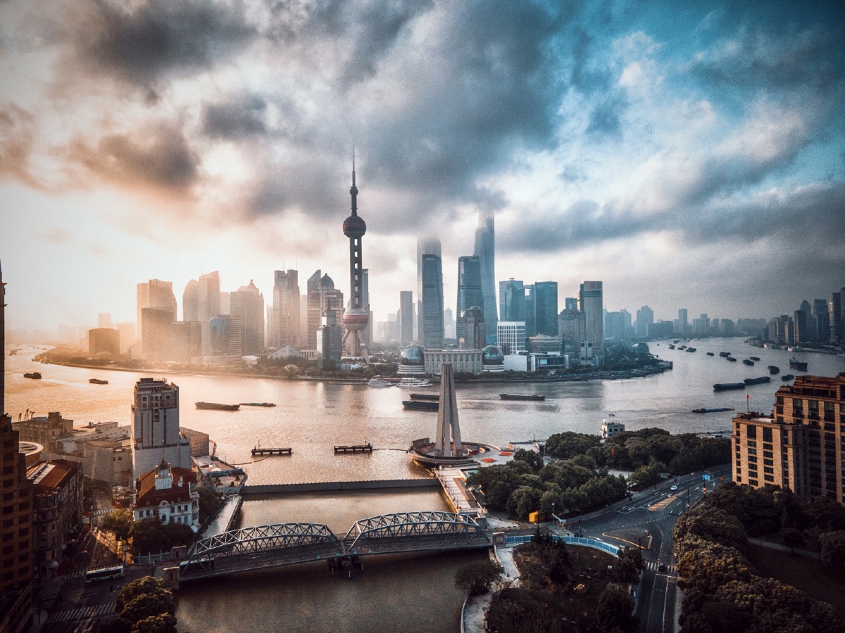 魔都上海清晨时光