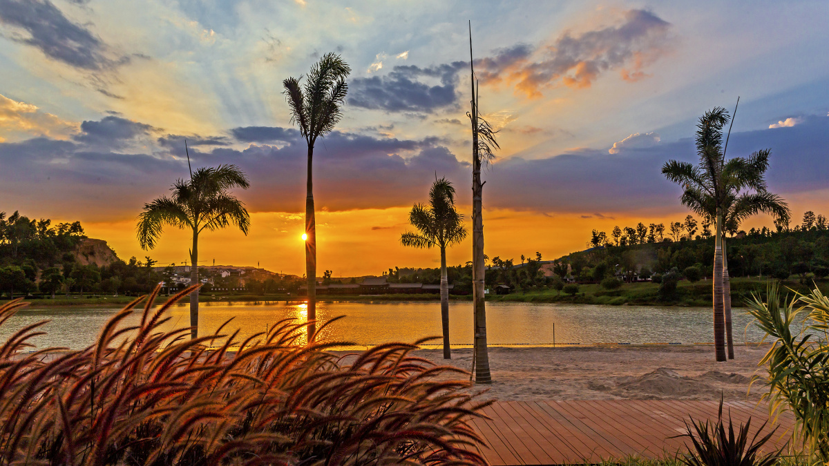 建水"小三亚"日落 - 小场合 - 图虫