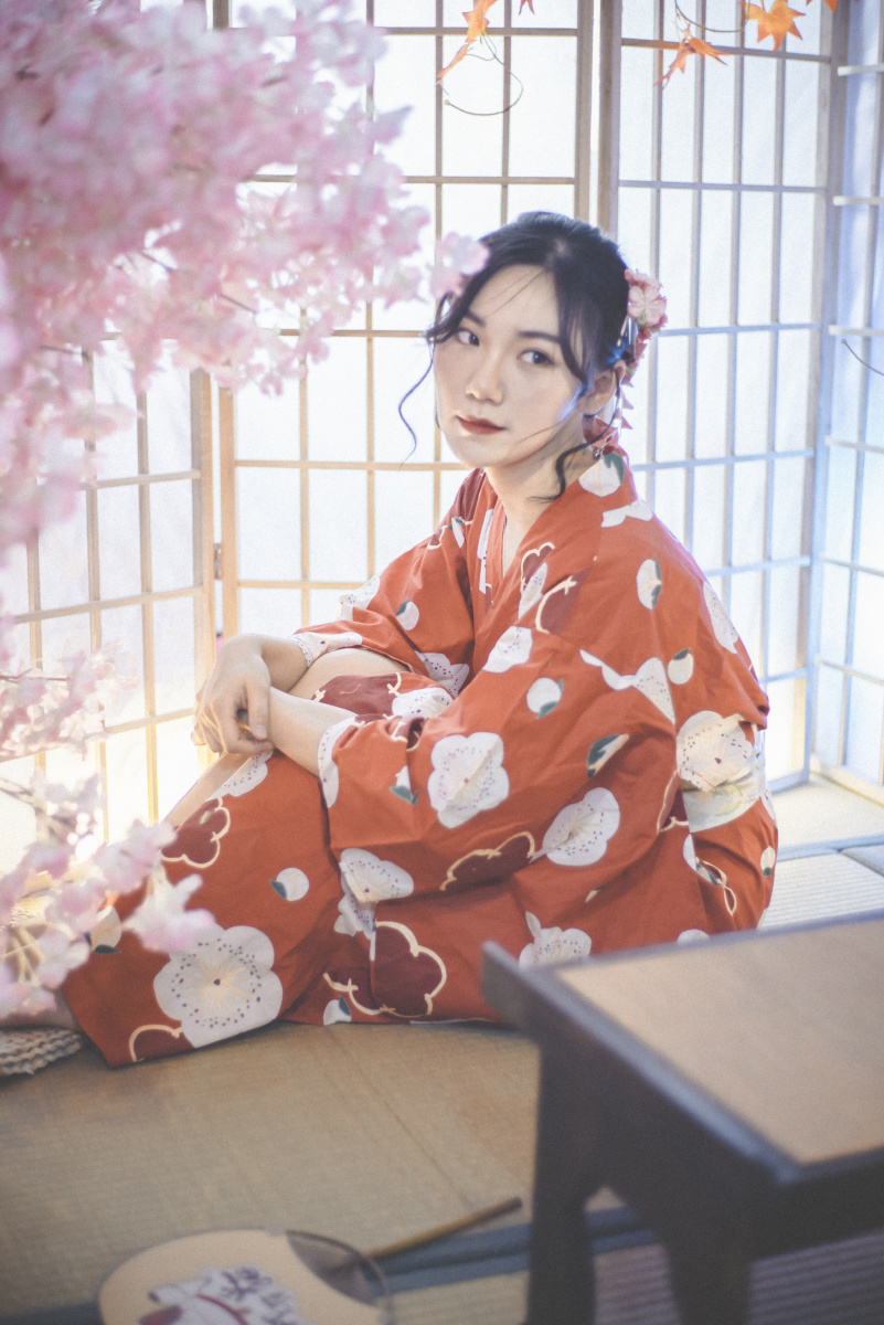 和服棚拍-超有风韵的小姐姐