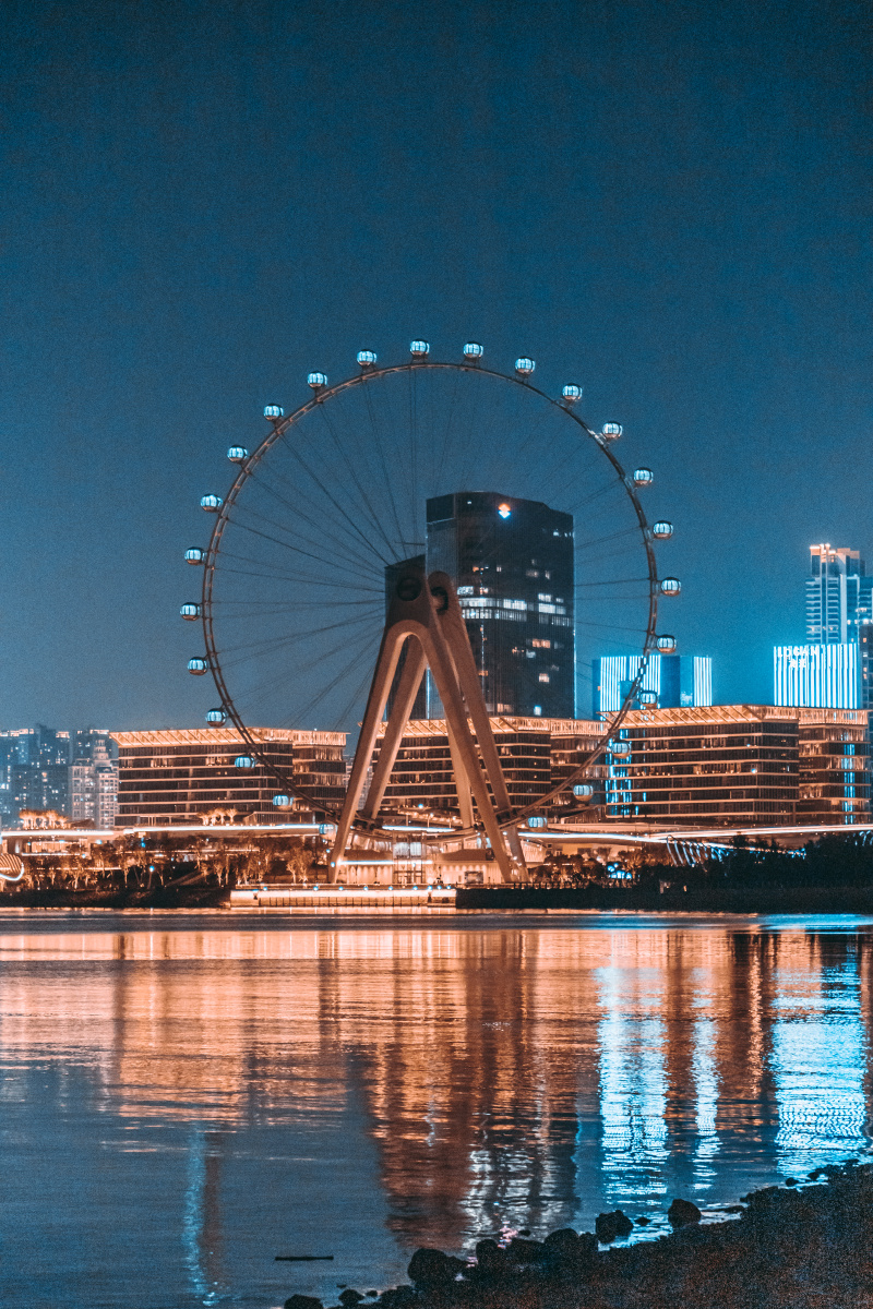 湾区之光深圳前海摩天轮